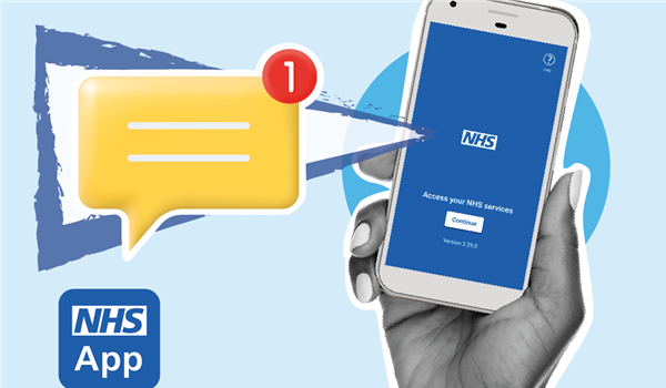 NHS APP banner